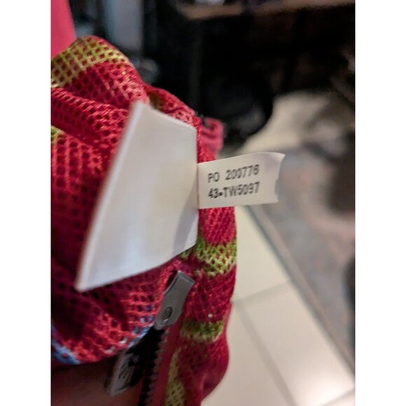 Tommy Bahama Women's V-Neck Windbreaker  Reversible Pink  Top M - Picture 6 of 8